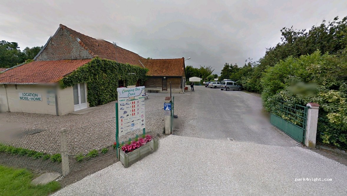 Camping des crocs — foto