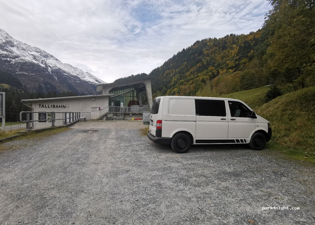 Parkplatz Tällibahn — foto