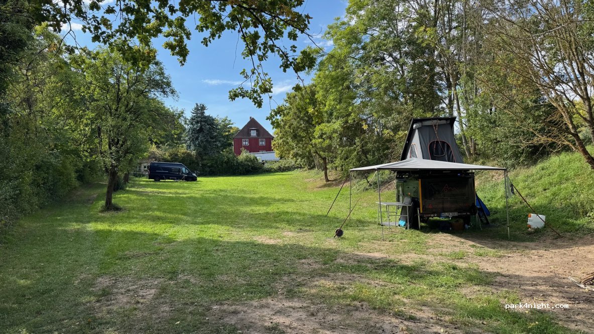 Versteckte Wiese zwischen Saale und den Weinbergen — foto 4