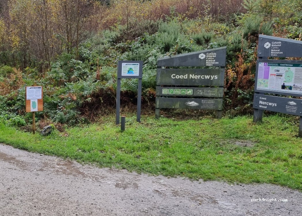 Coed Nercwys Car Park — foto