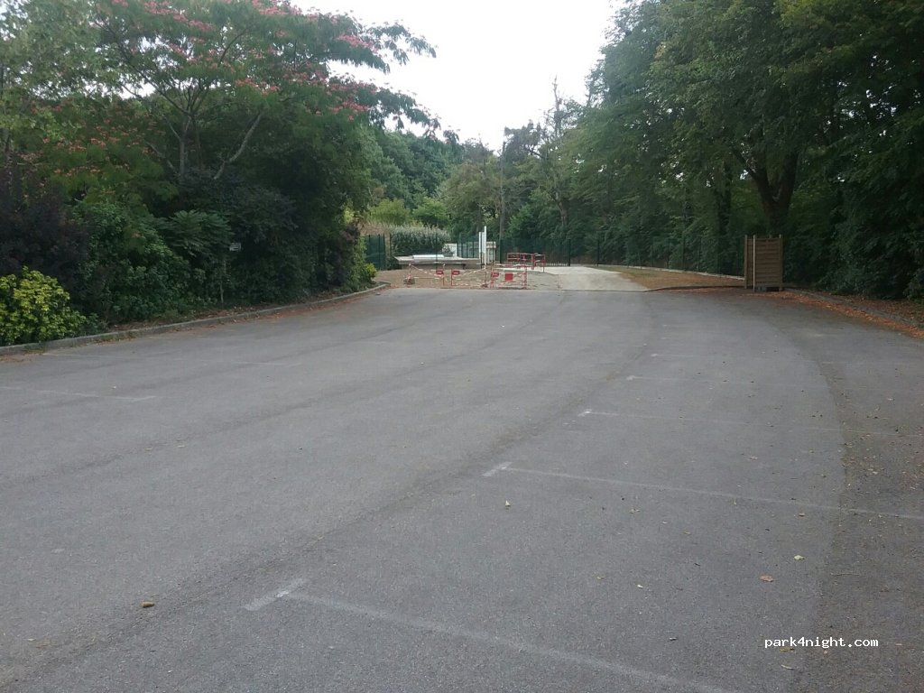 Aire de camping car de la Chapelle sur Erdre — foto