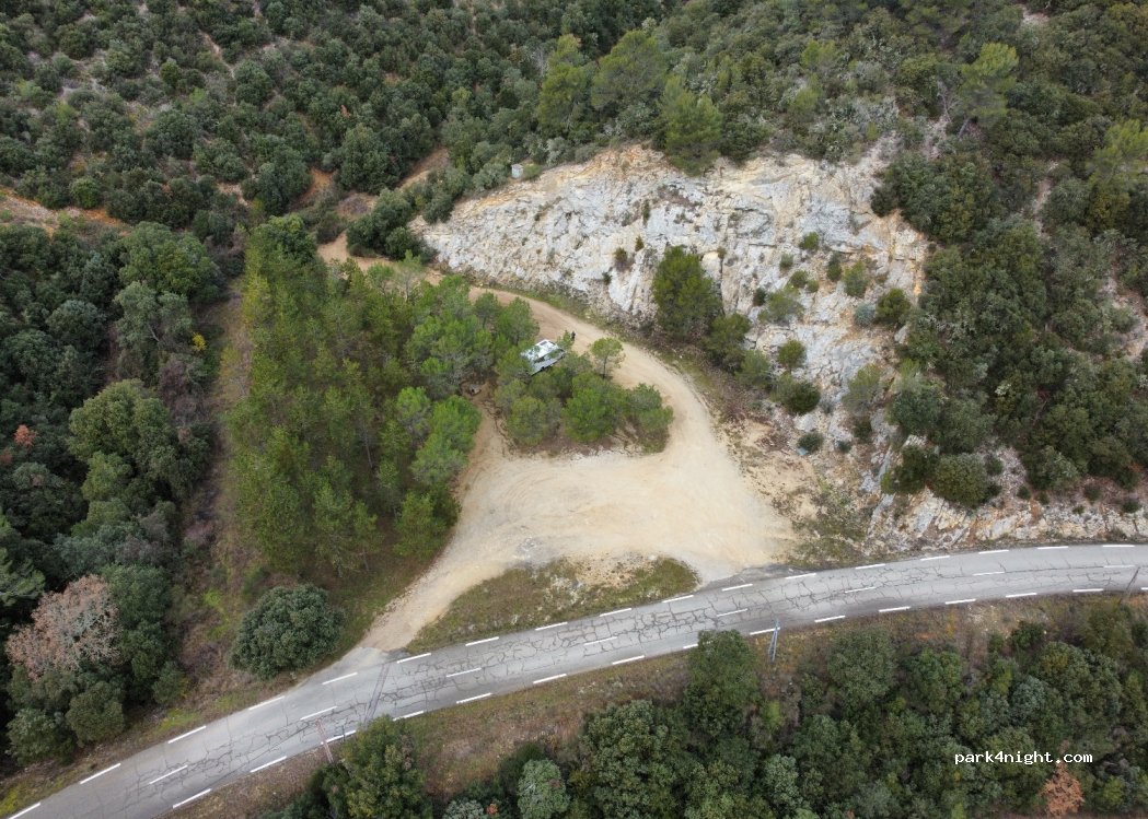 (84240) La Bastide-des-Jourdans - Rte de Forcalquier — foto