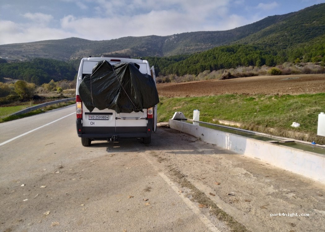 (620 45) Nea Zichni - Eparchiaki Odos Prosotsanis- Mesorrachi — foto