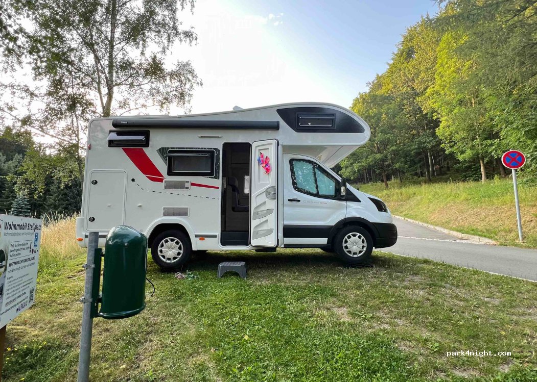 Wohnmobilstellplatz im Freizeitareal der Gemeinde Gelenau/Erzgebirge — foto 4