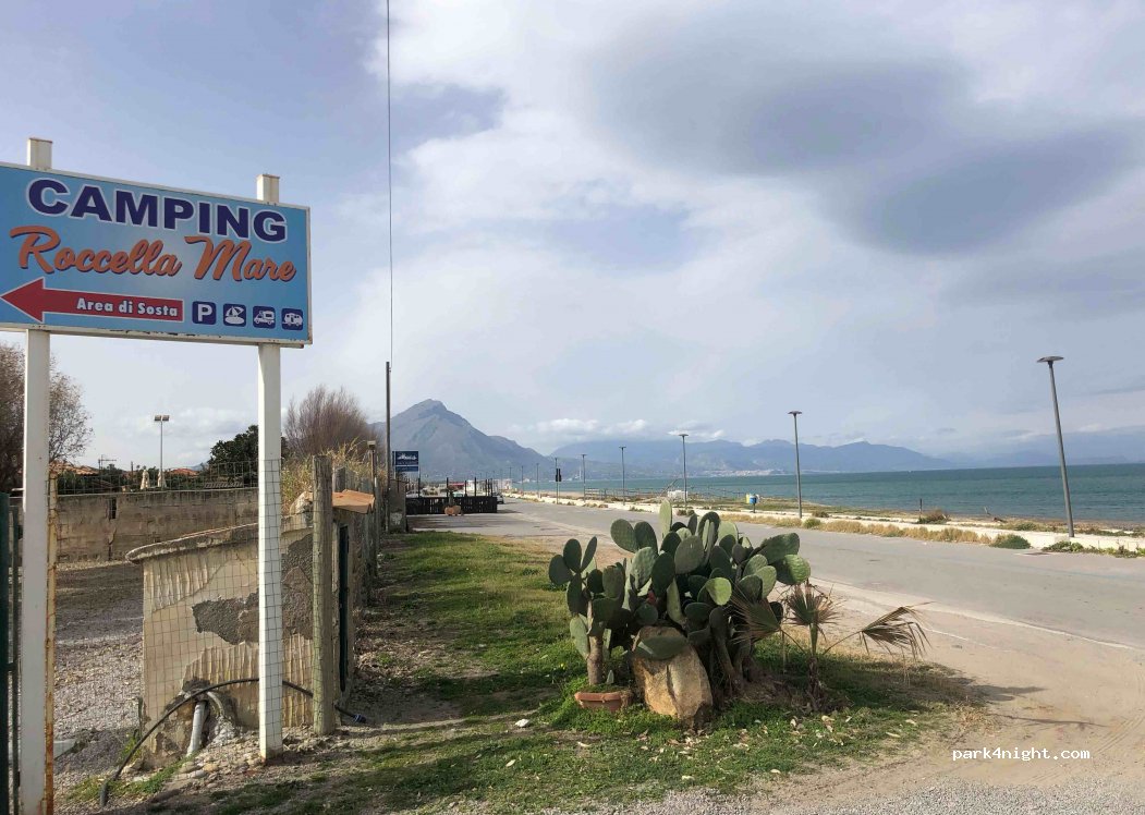 Camping Roccella mare — foto