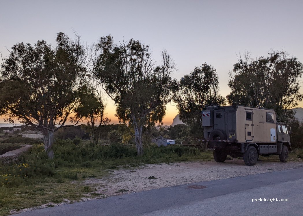 (91023) Sicily - Unnamed Road — foto