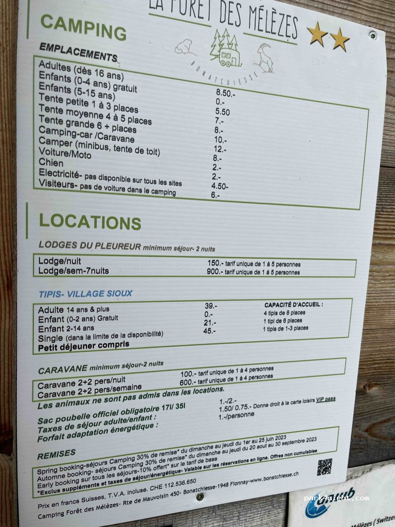 Camping Forêt des Mélèzes & Village Sioux — foto 4