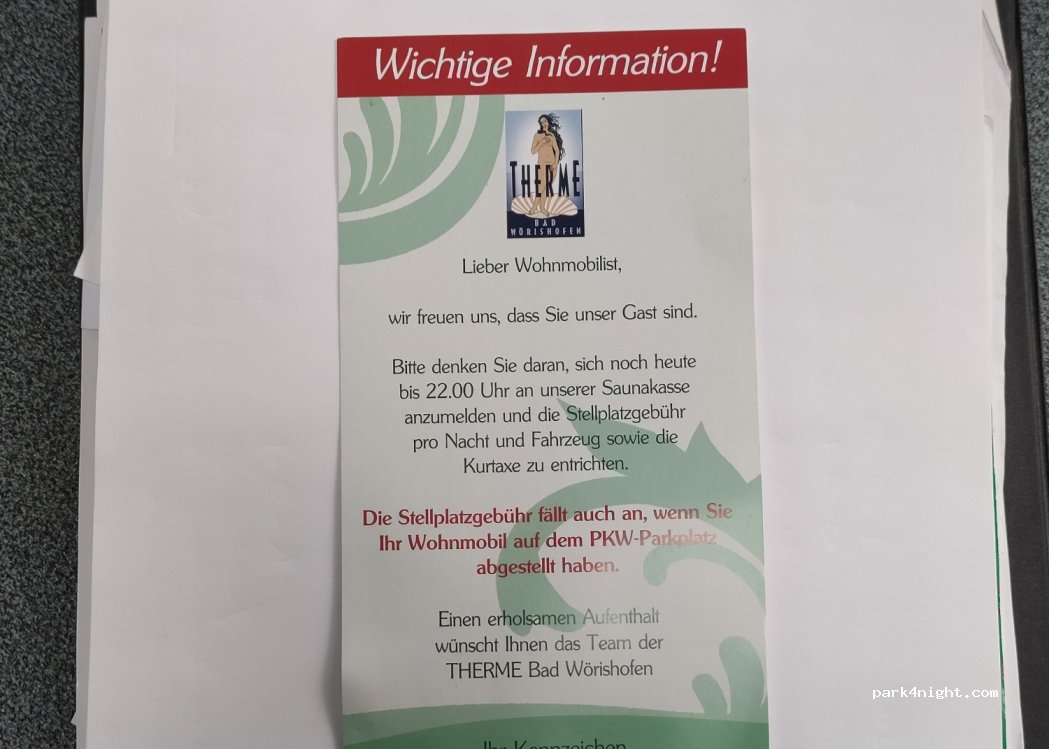 PKW-Parkplatz | Therme Bad Wörishofen — foto