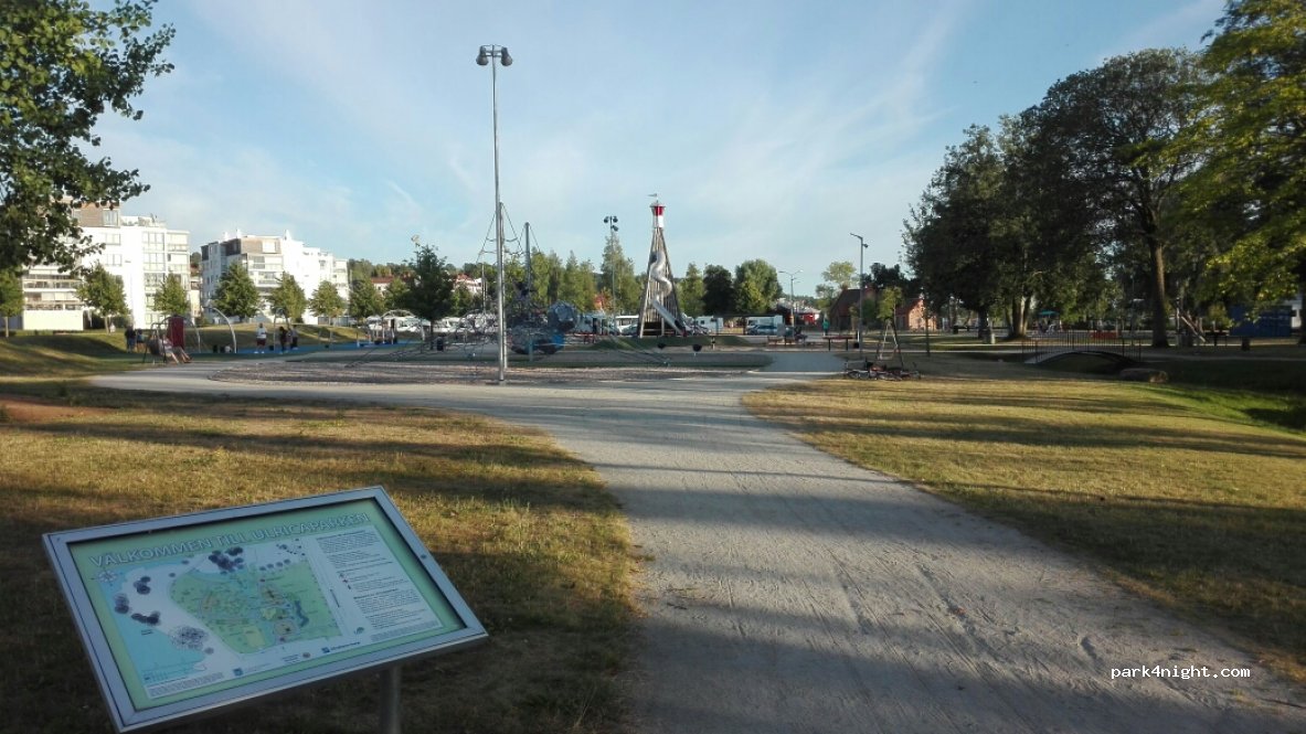 Ulrikaparkens parkering — foto