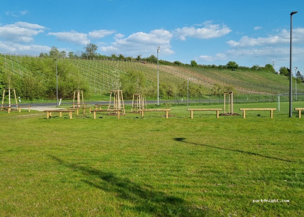 (97320) Buchbrunn - Kitzinger Straße unterhalb vom Sportplatz Richtung Kitzingen — foto