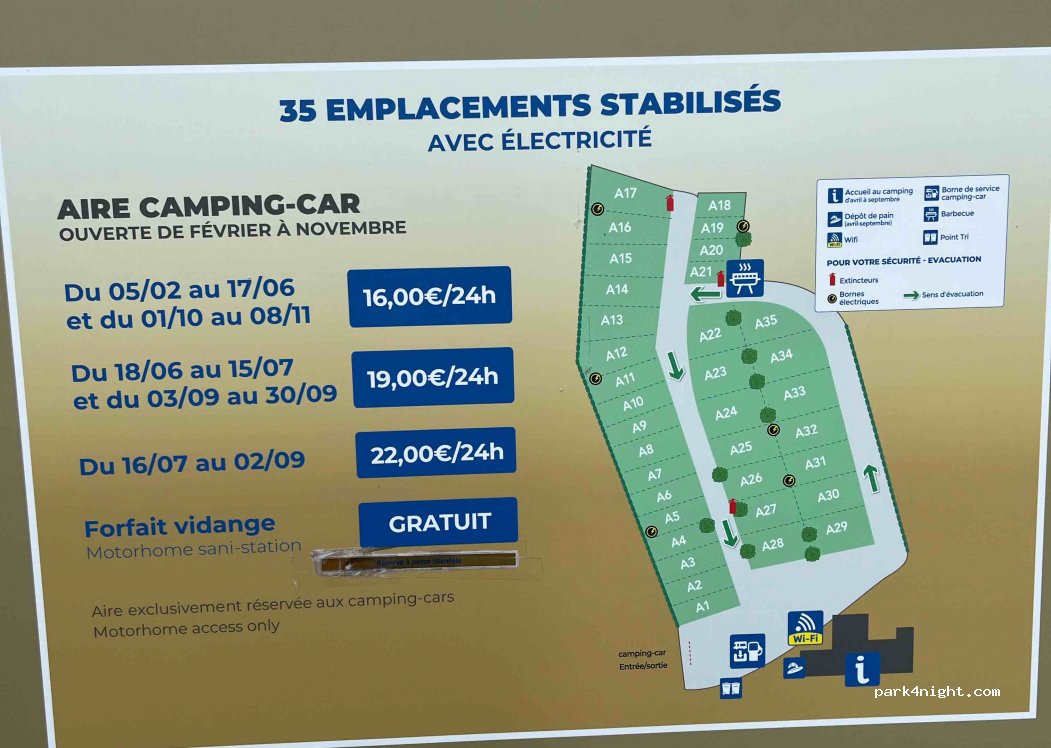 Aire de camping-car Campéole — foto 2