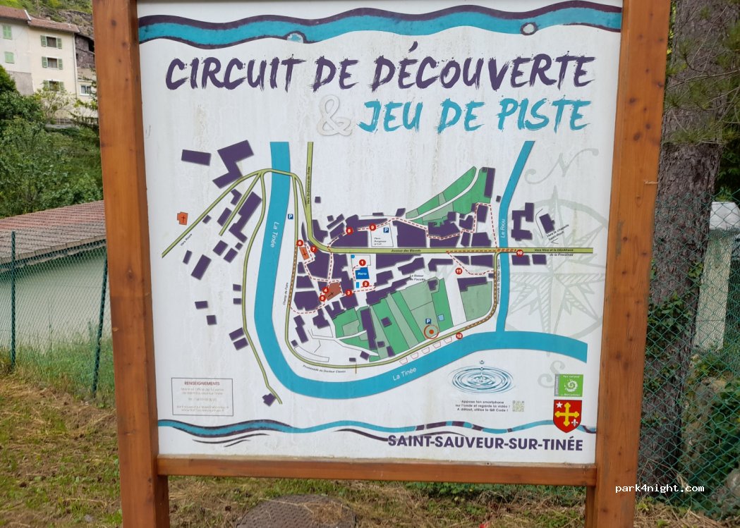 (06420) Saint-Sauveur-sur-Tinée - 9 Promenade Docteur Ciamin — foto