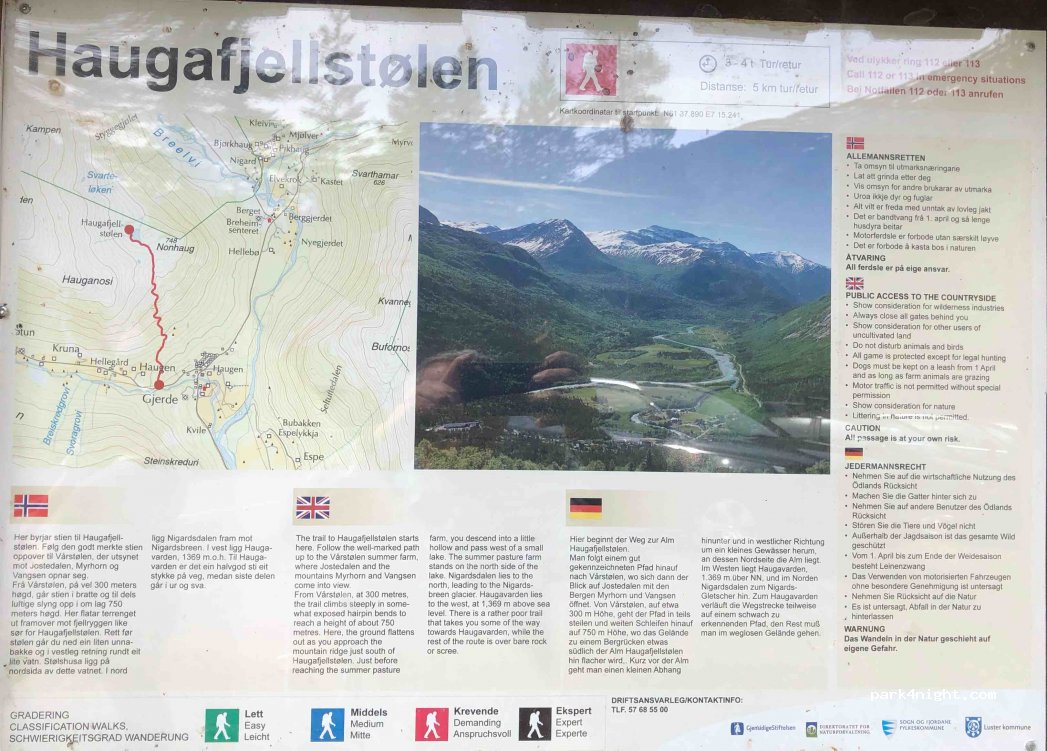 (6871) Jostedal - Sekundær Fylkesveg 335 — foto