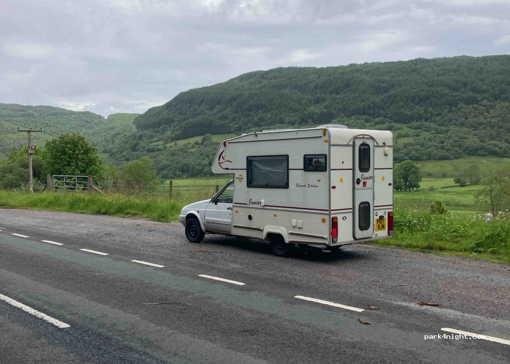 (PA22 3AA) Argyll and Bute Council - A886 — foto