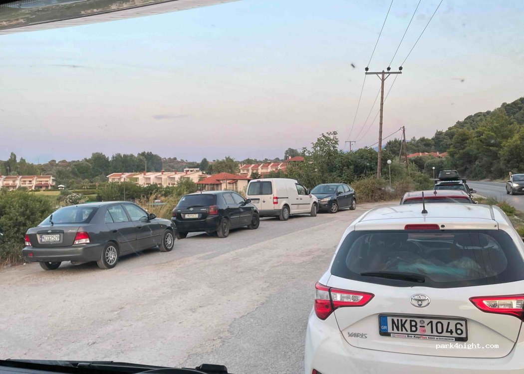 (630 78) Ormos Panagias - Unnamed Road — foto