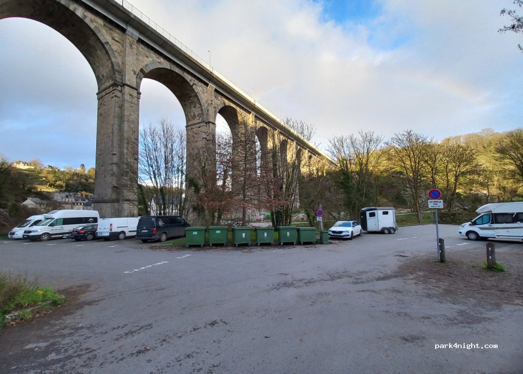 Parking Camping-Car de Dinan — foto