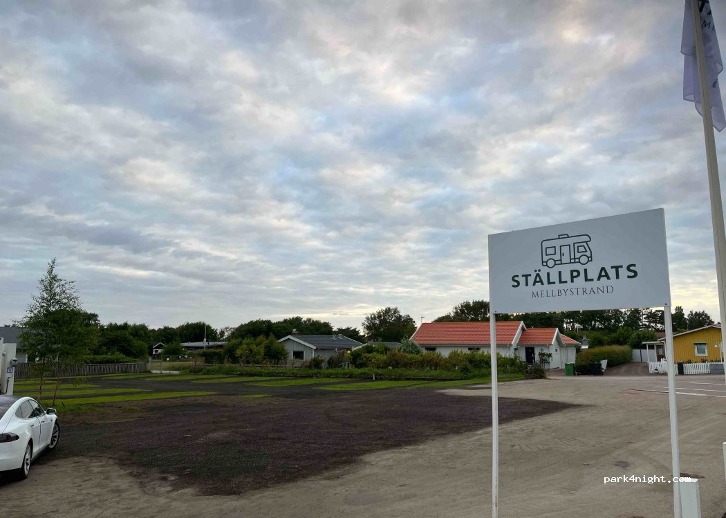 Ställplats Mellbystrand — foto
