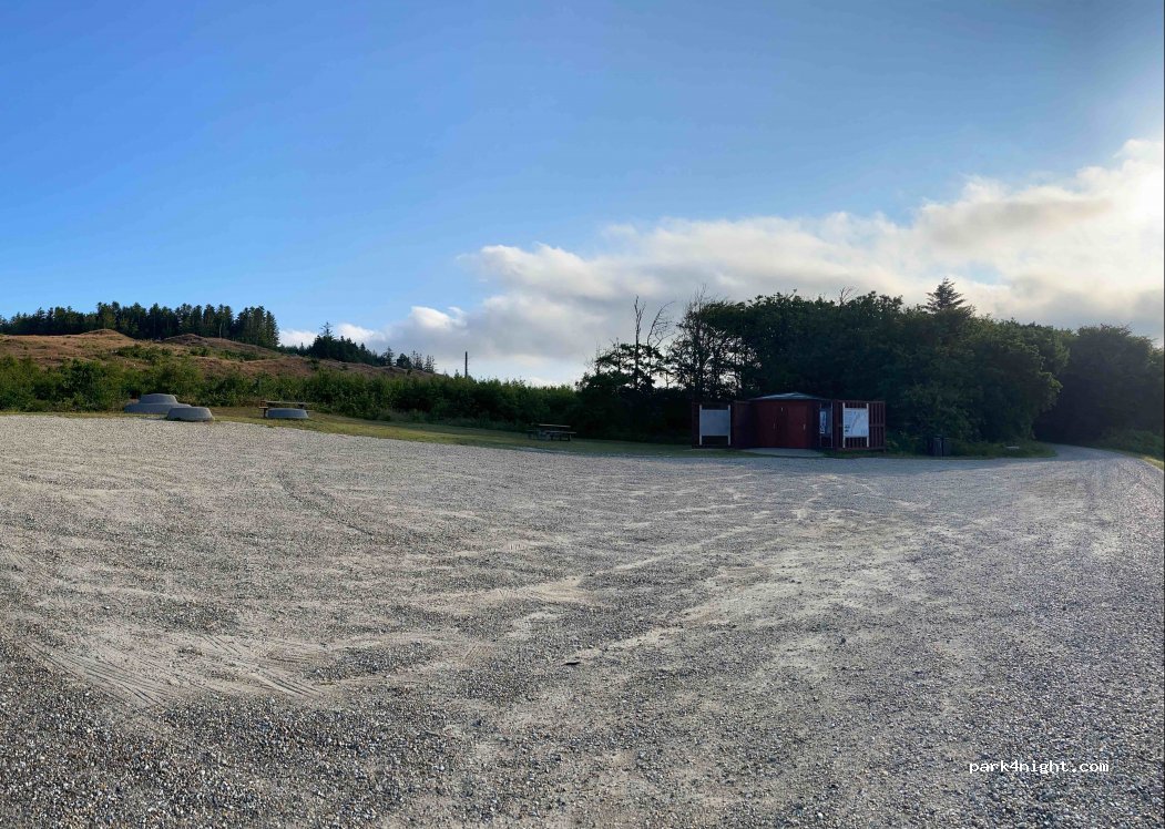 Parkeringsplads ved Isbjerg — foto