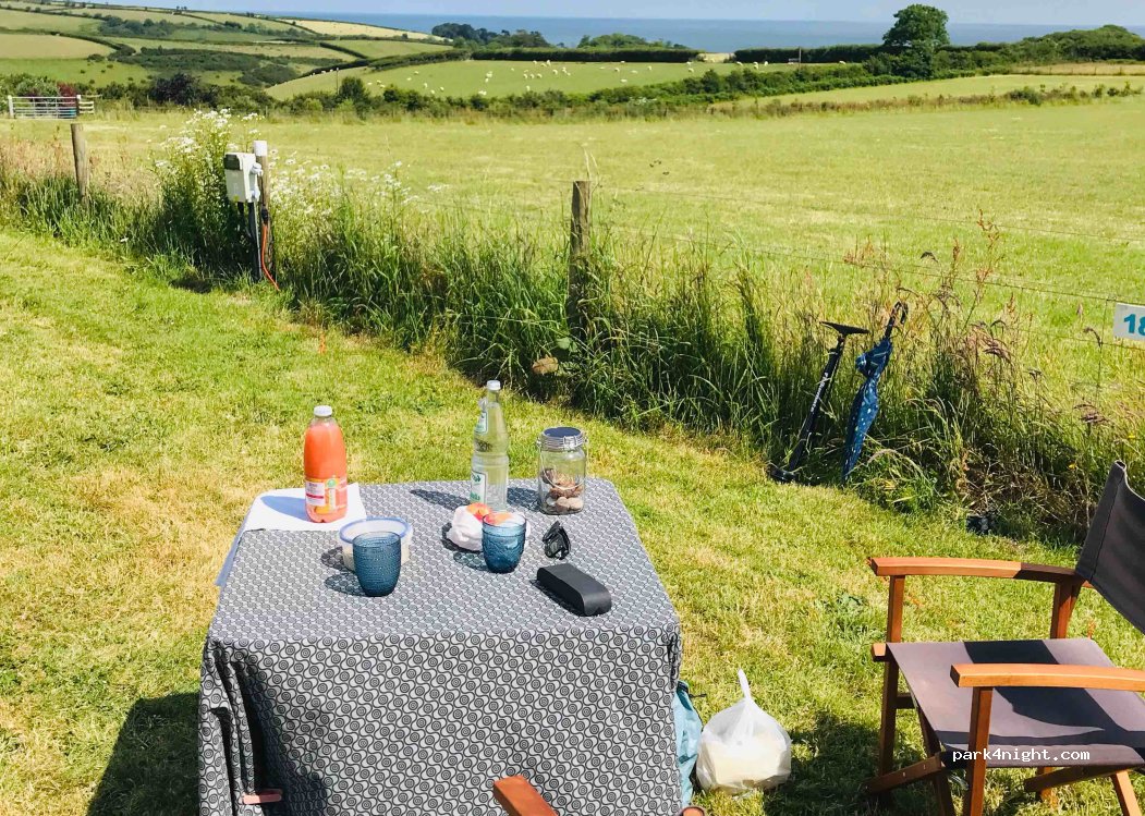 Sea View Campsite, Slapton, Devon — foto