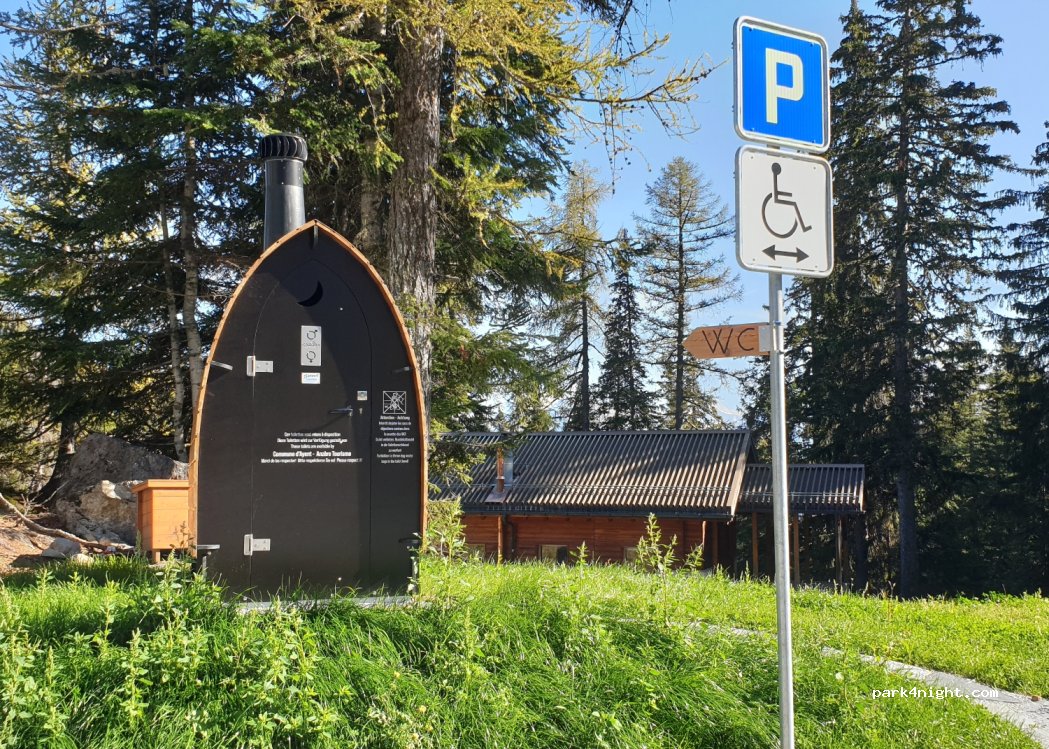 Parking Les Rousses — foto