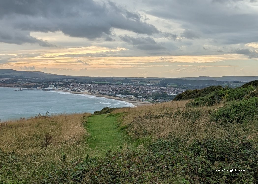 (PO36 8QY) Bembridge - Culver Down Road — foto