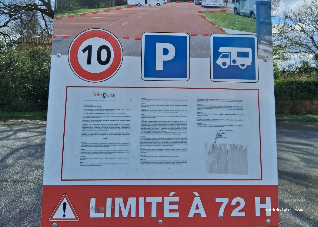 Aire de camping-cars Grisolles — foto 4