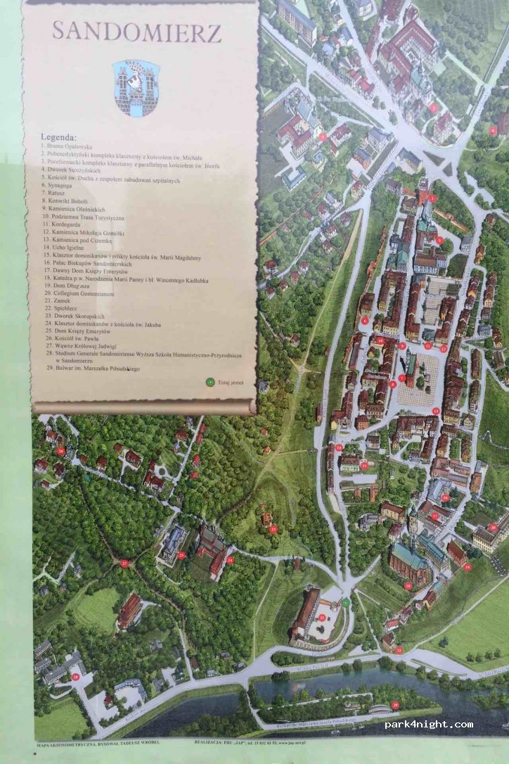() Sandomierz - 15 wybrzeże Marszałka Józefa Piłsudskiego — foto