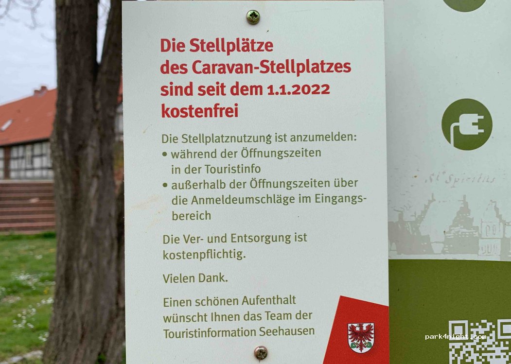 Wohnmobilstellplatz an der Stadtinformation in Seehausen — foto 3