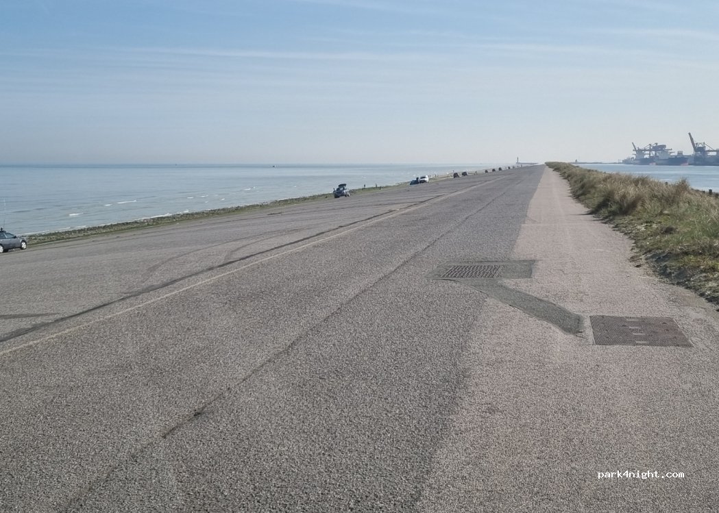 (59279) Dunkerque - Route de la Digue du Braek — foto