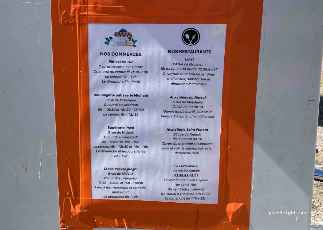 Aire de service camping-car Oberhaslach — foto 5