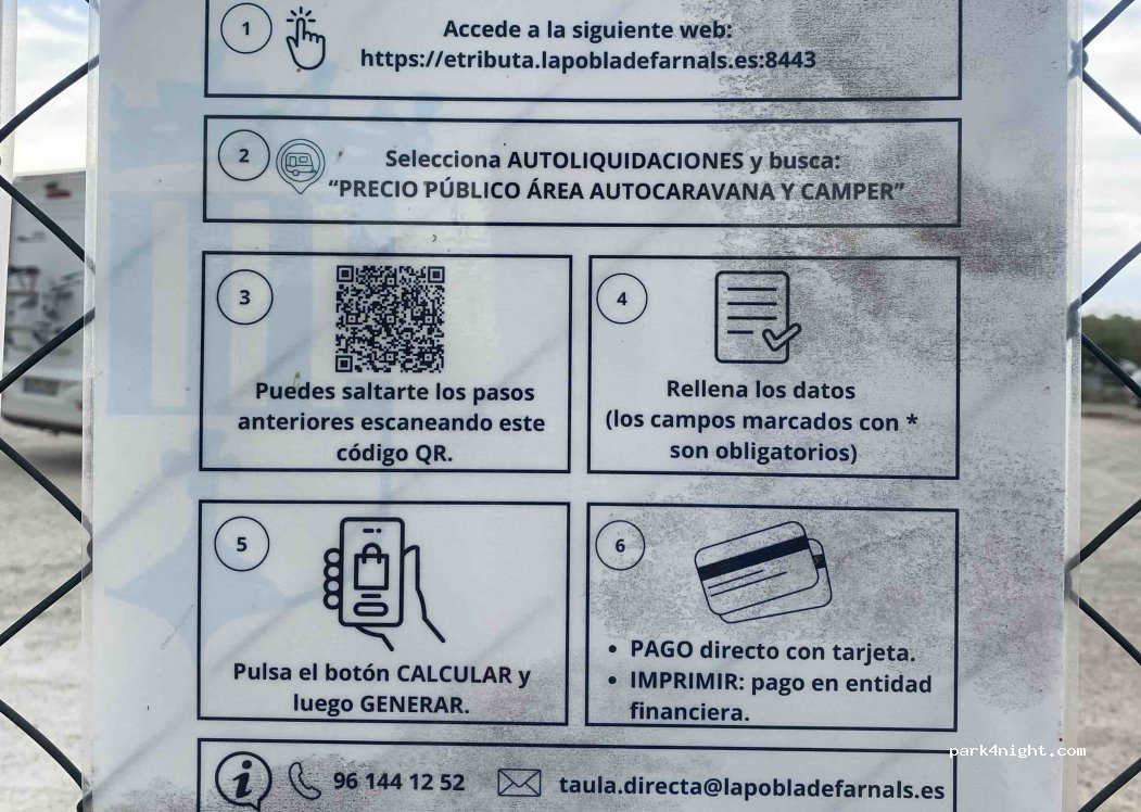 Área autocaravanas Farnals Playa — foto 5