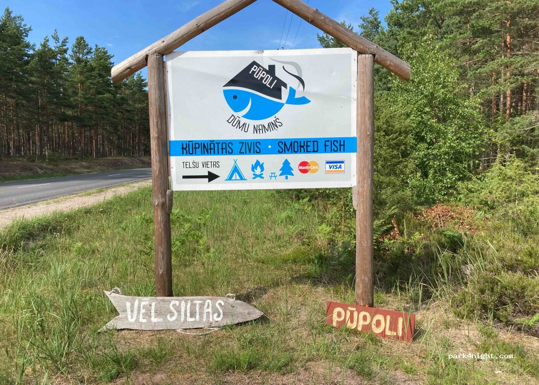 Dūmu Namiņš Pūpoli Campground — foto 2