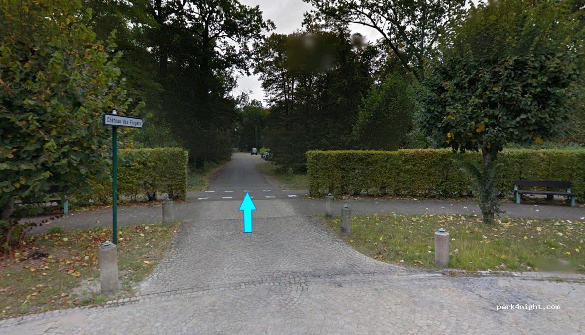 (95290) L'Isle-Adam - Route Forestière Conti — foto