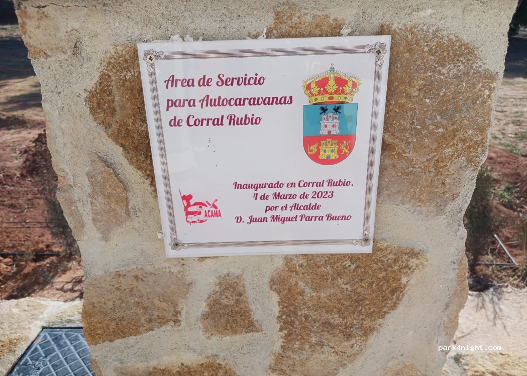 Área de Autocaravanas Corral-Rubio — foto 3