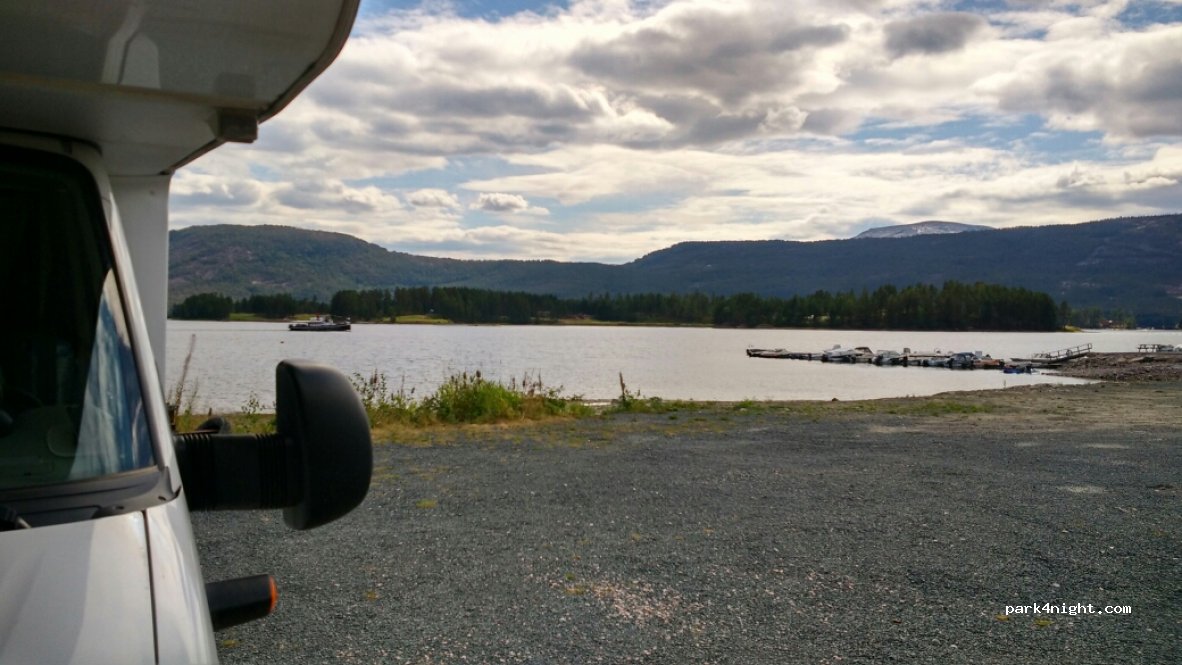 Parking Vrådal — foto