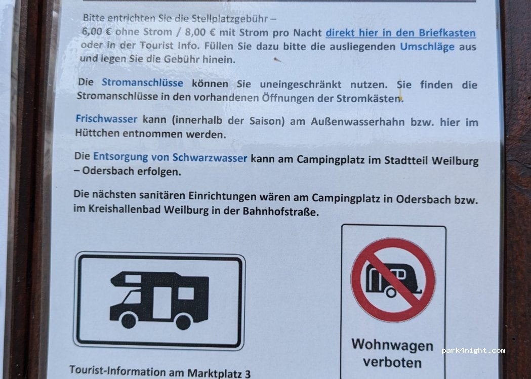 Wohnmobil Stellplatz Weilburg — foto 3