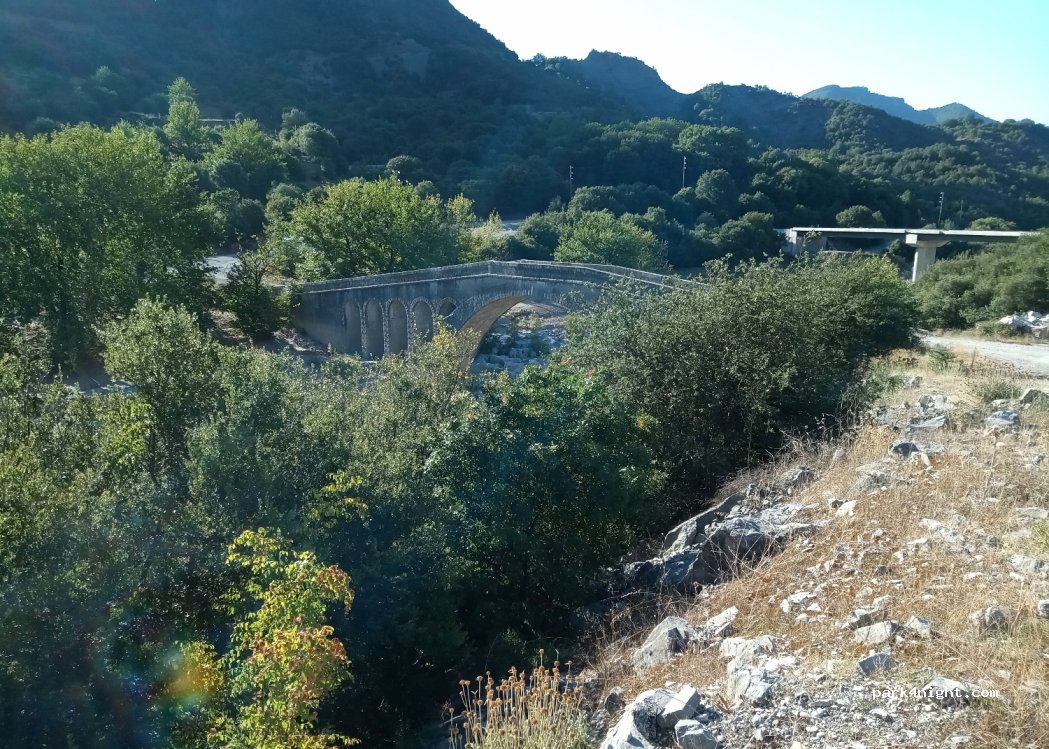 (300 17) GEFYRA TEMPLAS - Eparchiaki Odos Voulpis - Empesou — foto