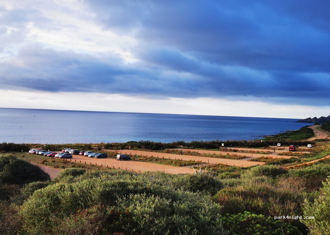 Parking des Iles Sanguinaires — foto