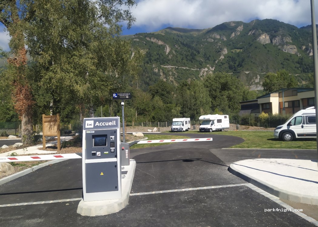 Aire de camping-car de Vielle-Aure — foto
