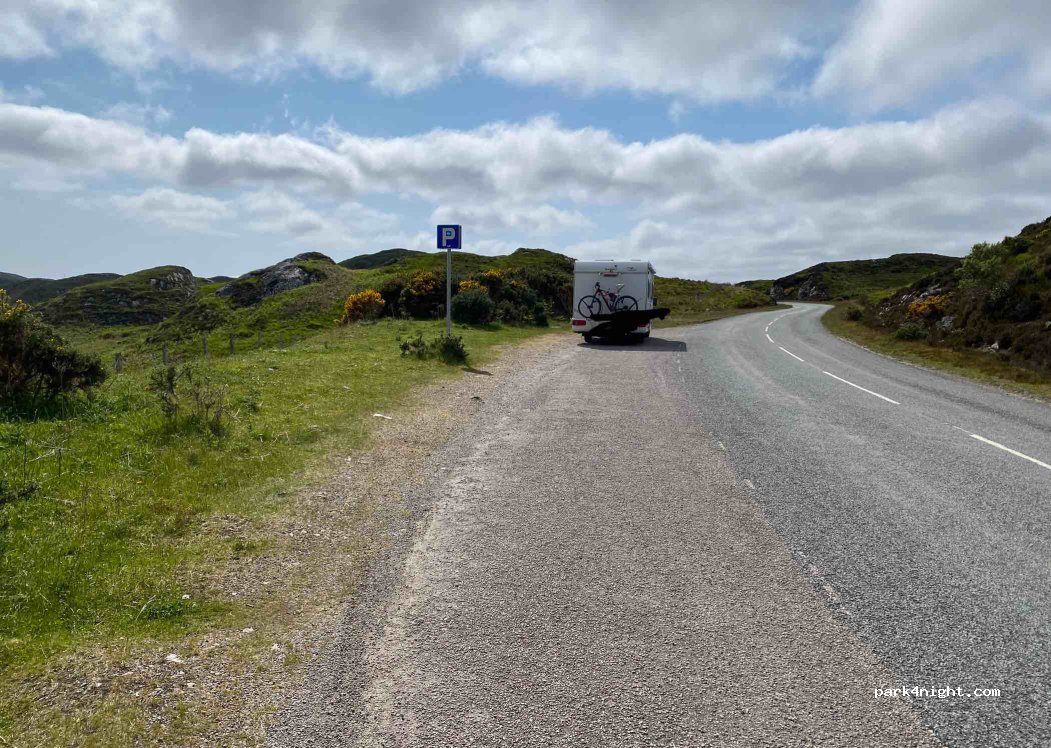 (IV27 4LW) Lochinver - A837 — foto