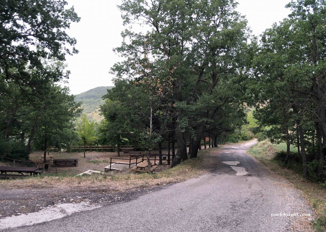 (66050) San Giovanni Lipioni - Strada Comunale Del Monte — foto