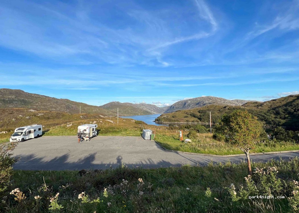 (IV27 4HW) Kylesku - A894 — foto