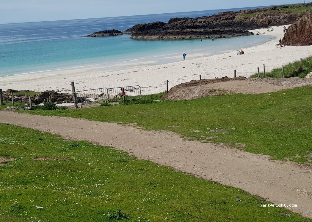 Motorhome Pitches by the Beach — foto