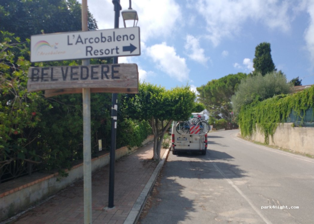 (89866) Capo Vaticano - Strada Comunale Capo Vaticano — foto