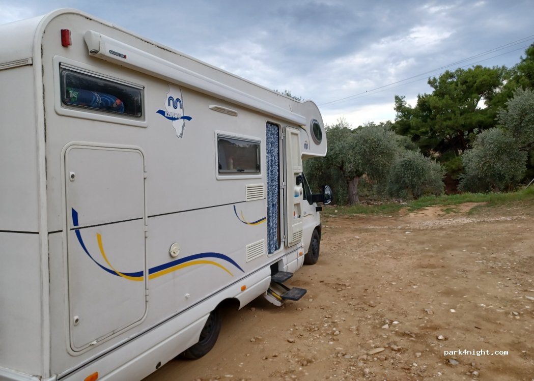 (640 02) Thasos - Unnamed Road — foto