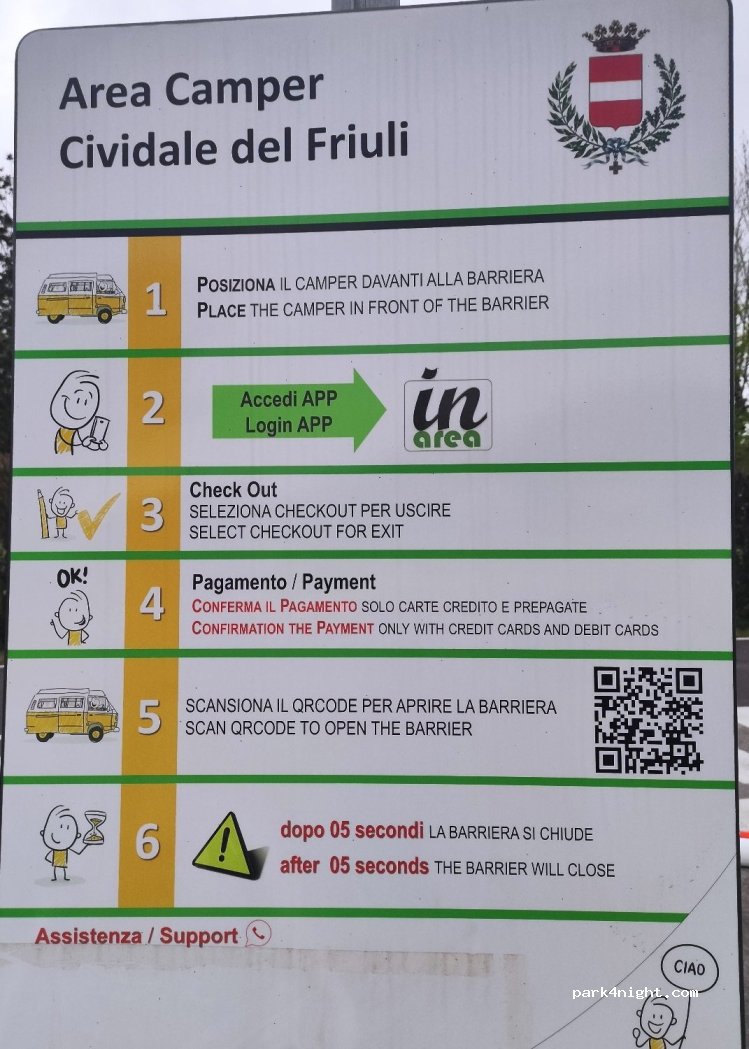 Area Camper Cividale del Friuli — foto 2