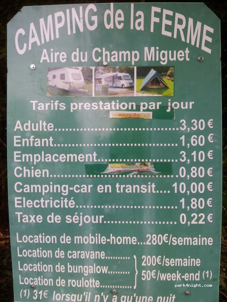Camping de la Ferme - Aire du Champ Miguet — foto 3