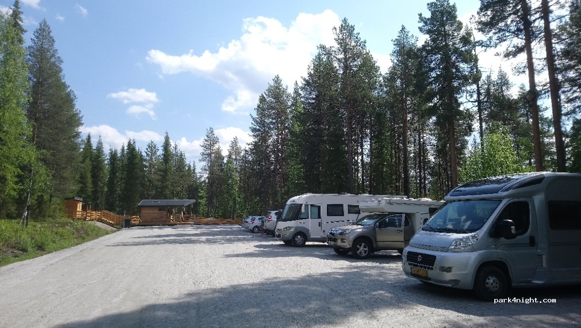 (962 99) Jokkmokk - Unnamed Road — foto