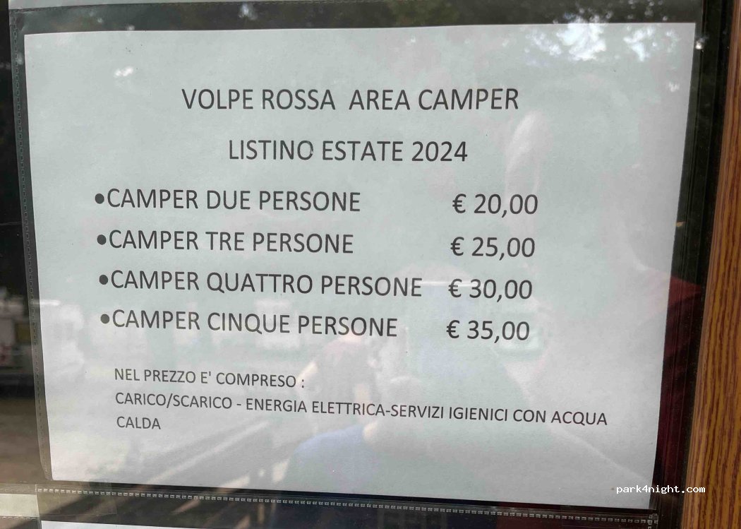 Volpe Rossa Area Camper — foto 3