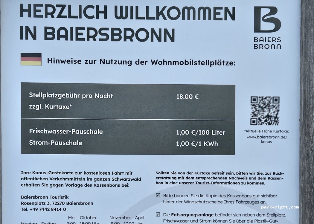 Wohnmobil Stellplatz Baiersbronn — foto 4